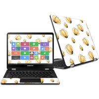 MightySkins Skin Compatible with Samsung Chromebook Pro 12.3" - Yellow Poppy | Protective, Durable, and Unique Vinyl Decal wrap Cover | Easy to Apply, Remove, and Change Styles | Made in The USA