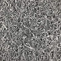 Worlds Crinkle Cut Paper Shred for Packing Filler Gift Wrap Basket Filler Colored Crinkle Paper 8OZ Gray