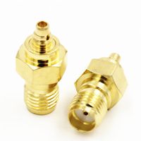 SMA Female Jack to MMCX Male Plug RF Coaxial Adapter Connector Quick USA Shipping