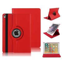 MeiLiio 9.7 iPad Pro Case [Rugged Protective] Book Style，360 Degrees Rotating Slim Stand with Anti-Slip Groove Smart Case Cover for iPad Pro 9.7 inch Tablet (iPad Pro 9.7,Red)