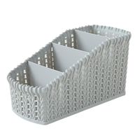 Hot!Ninasill Office Stationery Cosmetic Desktop Multi-Layer Storage Basket Convenience Durable Sundries Storage Basket