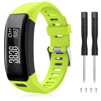 Younsea Compatible Garmin Vivosmart HR Watch Band, Accessories Adjustable Soft Silicone Replacement Wrist Watch Strap Designed for Garmin Vivosmart HR Smart Sport Watch(NO for Vivosmart HR+) (C)