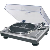 Audio-Technica ATLP120USB Direct Drive Professional USB Turntable - (Silver)