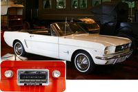 Bluetooth Enabled 1964-1966 Mustang 300w Slidebar AM FM Car Stereo/Radio