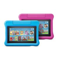 All-New Fire 7 Kids Edition Tablet 2-Pack, 16 GB, Blue/Pink Kid-Proof Case