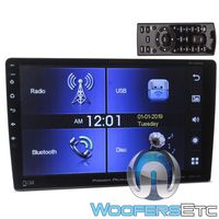 Power Acoustik PD-1060HB in-Dash 2-DIN 10.6" Touchscreen Swiveling DVD Receiver with Bluetooth V4.0 Connectivity and Android Phonelink (Renewed)