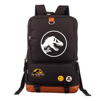 Mzshubao Jurassic Park Backpack-Kids School Backpack Big Capacity Travel Backpack Lightweight Laptop Backpack for Outdoor