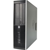 HP Compaq Prodesk 6200 Pro Slim Business Desktop Computer Small Form Factor (SFF), Intel i5-2400 up to 3.4GHz, 8GB DDR3, 1TB HDD + 128GB SSD, DVD, Windows 10 Pro 64 Bit (Renewed)