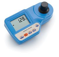 Hanna Instruments HI96717 High Range Phosphate Portable Photometer with Sample Cuvettes, 7-19/32" Length x 4-3/32" Width x 2-11/16" Height, 0.00-30.0mg/L, 0.1mg/L Resolution, 9V Battery