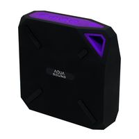 Aqua Sound Water Proof Travel Bluetooth Speaker with Bluetooth BK 4.1, 1.8W Output Power and Ipx7 Water Proof Level, Purple