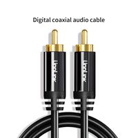 Unnlink HiFi 5.1 RCA to RCA Male SPDIF Coaxial Cable Stereo Audio Cable Cord 3m 5m Video Cable for TV Amplifier Speaker Soundbar (16.4ft/5m)