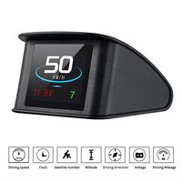 TIMPROVE T600 Universal Car HUD Head Up Display Digital GPS Speedometer with Speedup Test Brake Test Overspeed Alarm TFT LCD Display for All Vehicle