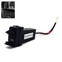 MOTONG 2.1A Dual USB Socket for Mitsubishi - Mitsubishi 2.1A Dual USB Power Socket Port for iPhone X/8/7/6/5, iPad, Samsung,LG,Huawei and More