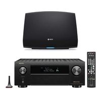 Denon AVR-X4500H 9.2 Channel 4K Ultra HD AV Receiver with Amazon Music HD BUNDLE with Multiroom Speaker for Another Room HEOS 5 Wireless Speaker Amazon Alexa Enabled Multi Room Speaker system (Black)