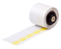Brady PTL-30-427-YL Self-Laminating Vinyl TLS 2200/TLS PC Link Labels , Yellow/Translucent (250 Labels per Roll, 1 Roll per Package)