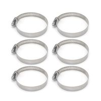 Adjustable Stainless Steel Worm Gear Hose Clamps (52-76mm)