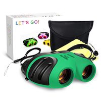 Best Toys for 3-12 Year Old Boy, Compact Watreproof Binocular for Kids Boys Brithday Easter Christmas Xmas Gifts for 3-12 Year Old Boys Toys for Year Old Boys 3-12 Stocking Stuffers Fillers Green DY1
