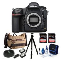 Nikon D850 Full Frame DSLR Camera Body Bundle with 64GB Extreme Pro Cards and Accessory Bundle (7 Items)