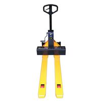 Yellow Jack-It Adjustable Fork Width Pallet Truck, 2200 Lb. Cap.