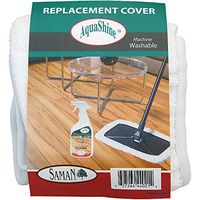 Terry Cloth Cover 2pk fits AquaShine red or black headed mop