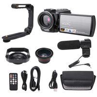 PBZYDU Video Sport Camcorder, HDR-AE8 4K HD 16X WiFi Digital Video Camera 3.0inch Touch Screen Night Vision(#1)