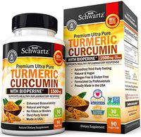 Turmeric Curcumin with BioPerine 1500mg. Highest Potency Available. Premium Joint & Healthy Inflammatory Support with 95% Standardized Curcuminoids. Non-GMO, Gluten Free Capsules with Black Pepper