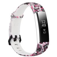 Tkasing Bands Compatible with Fitbit Alta HR and Fitbit Alta, Newest Sport Wristbands with Secure Metal Buckle for Fitbit Alta HR/Fitbit Alta