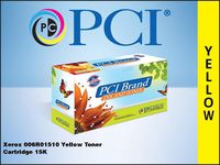 Premium Compatibles 006R01510-PCI PCI Xerox Yellow Toner Cartridge, 15k Yield