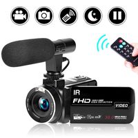 Camcorder Video Camera Full HD 1080P Night Vision Camcorder Vlogging Camera Blogging Camera 16x Digital Camera Vlog Video Camera