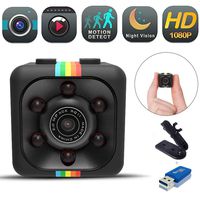 Hidden Camera, Mini Camera Spy Wireless Cop Cam with 1080p HD and Night Vision for Indoor Outdoor Home Office or Car