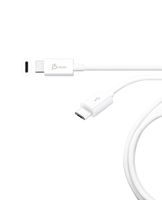 j5create USB 2.0 Type-C to Micro-B Cable JUCX09, 6 Ft (180 cm) White
