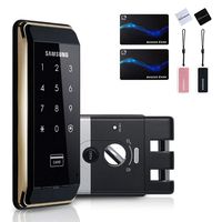 SAMSUNG SHS-D500 Digital Door Rim Lock + 6 Key Tags, English Manual