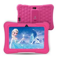 Dragon Touch Y88X Plus Tablet for Kids 16 GB 2019 Edition, 7 inch HD IPS Display WiFi Android Tablet, Kidoz Pre-Installed with All-New Disney Content - Pink