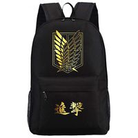 Attack on Titan Anime Cosplay Laptop Backpack Shoulder Bag Men Daypack 3