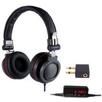 Conambo CQ3 Active Noise Cancelling Headphones, Over Ear Wired Headphones w/Mic, Strong Bass, Lightweight, 40Hours for Travel and Office