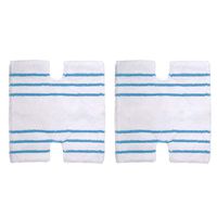 KEEPOW Steam Mop Pads Replacement for Shark Genius S5003D, S5003REF, S6002, S3973, S3973D Steam Cleaner, 2 Pack