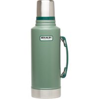 Stanley Classic Vacuum Insulated Wide Mouth Bottle - BPA-Free 18/8 Stainless Steel Thermos for Cold & Hot Beverages - Keeps Liquid Hot or Cold for Up to 24 Hours -