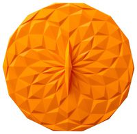GIR: Get It Right Premium Silicone Round Lid, 12.5 Inches, Orange