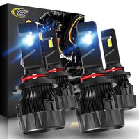Cougar Motor X-Small 9005 + 9006 LED Headlight Bulb, Combo (2 Sets) 10000Lm 6500K Conversion Kit - Cool White CREE