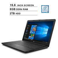 HP Pavilion 15 Newest 15.6 Inch Premium Laptop - Intel Core i3-8130U up to 3.4GHz, Intel UHD 620, 8GB DDR4 RAM, 2TB HDD, HDMI, HD Audio, Bluetooth 4.2, DVD, WiFi, Windows 10 Home