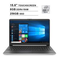 2020 NexiGo Upgraded Pavilion 15.6 Inch Touchscreen Laptop| 10th Gen Intel Core i3-1005G1 up to 3.4GHz| 8GB DDR4 RAM| 256GB SSD| Intel UHD Graphics| HDMI| WiFi| Bluetooth| Webcam| Windows 10
