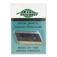 Eco-Shredder ES1600-21 Replacement Double Sided Cutting Blades for ES1600 Chipper/Shredder