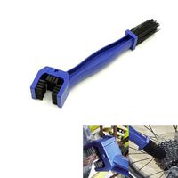 Unlimited Rider Motorcycle Bike Chain Cleaning Tool - Multi-purpose for All Bikes - Works Great with Degreasers - Great Brush Action Grime Minister Chain Brush Blue