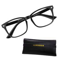 Blue Light Blocking Glasses for Women/Men Anti Eyestrain Eyeglasses Filter Ray Computer Gaming Reading Nerd Square Frame