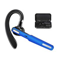 Bluetooth Headset, Wireless Bluetooth Earpiece V4.2 Hi-Fi Stereo Lightweight Headphones Hands-free Earphones with Noise Cancellation Microphone for Cellphones, Skype, Business Office/ Work Out/Trucker