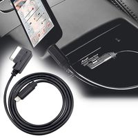 ELONN for Audi/VW AMI MDI AUX Cable Compatible iPhone iOS