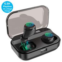 Wireless Earbuds Bluetooth Headphones IPX4 Waterproof Noise Cancelling Headset Bluetooth 5.0 Auto Pairing Earphones with LED Display 4000mAh Case for Workout, Running, Gym, Sport, 120 Hours Play Time