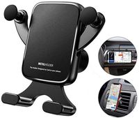 Car Phone Mount,Car Phone Holder Air Vent, Handsfree Car Mount 360 Degree Cell Phone Holder for Car Air Vent Horizontal & Vertical Place Compatible iPhone, Galaxy S10/S9/S8 and More (New, Black)