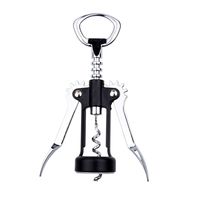 QLL Durable Corkscrew Wine Opener, Functions as a Bottle Cap Opener - Stainless Steel