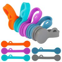 BKpearl 20 Pack Magnetic Cable Clips, Magnetic Cable Organizers Earbuds Cords Winder Bookmark Clips USB Cable Manager Keeper for Home Kitchen,Office,School